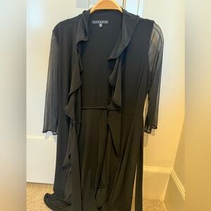 tiana b wrap around dress